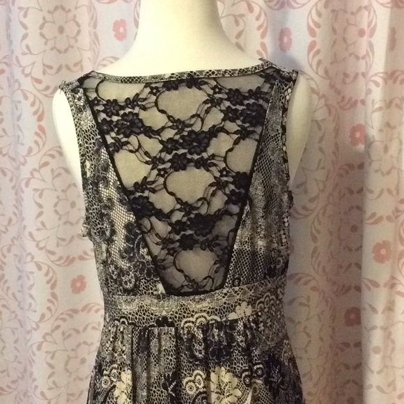 Connected Apparel Sleeveless Summer Dress - Picture 2 of 3